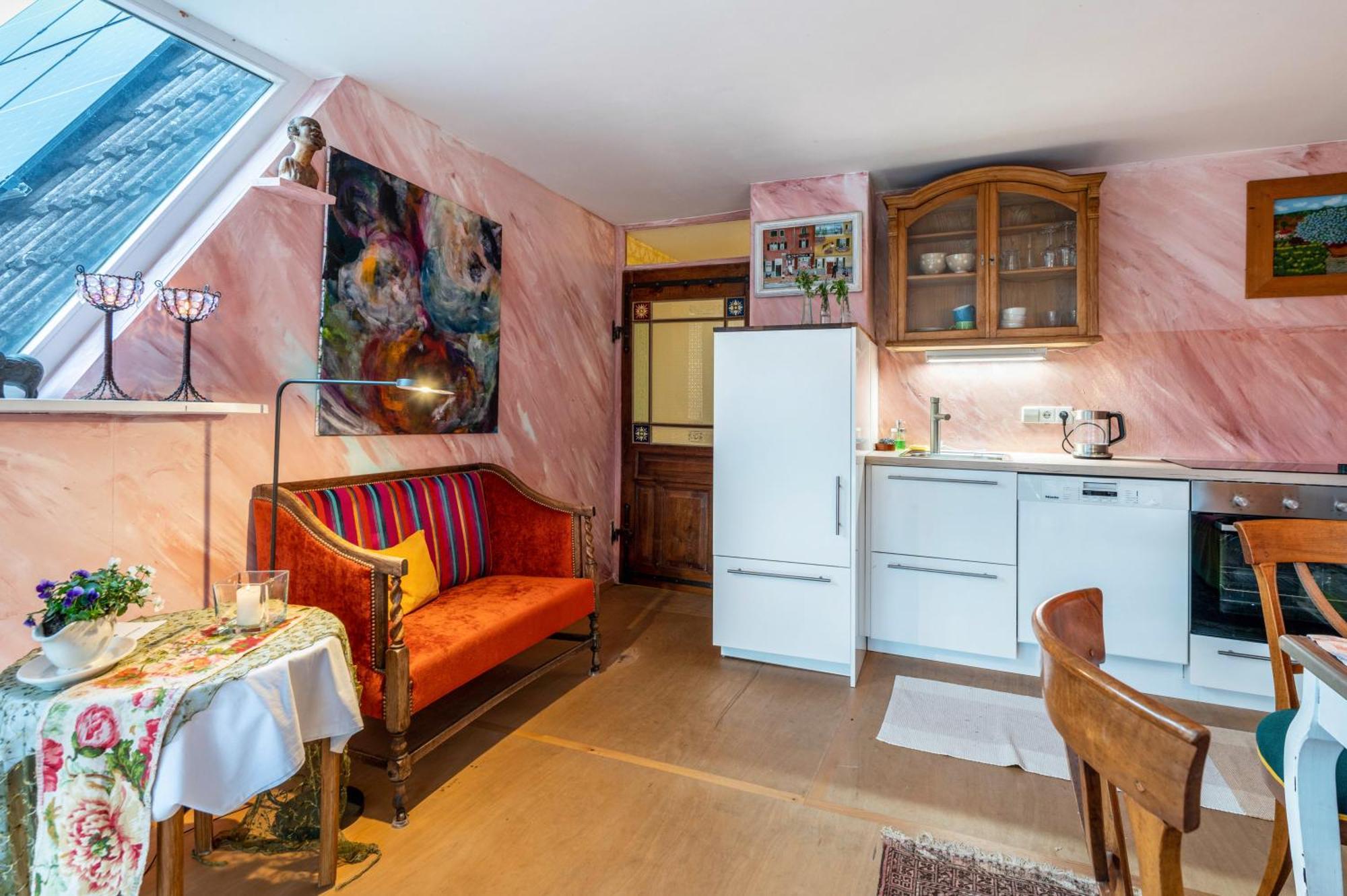 Haus Der Malerin Andrea Gawaz Lägenhet Mullheim  Exteriör bild
