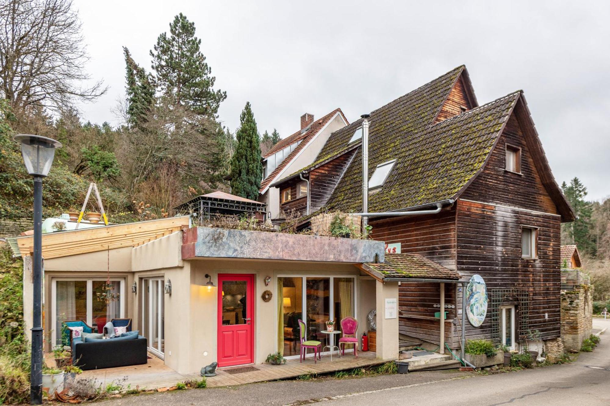 Haus Der Malerin Andrea Gawaz Lägenhet Mullheim  Exteriör bild