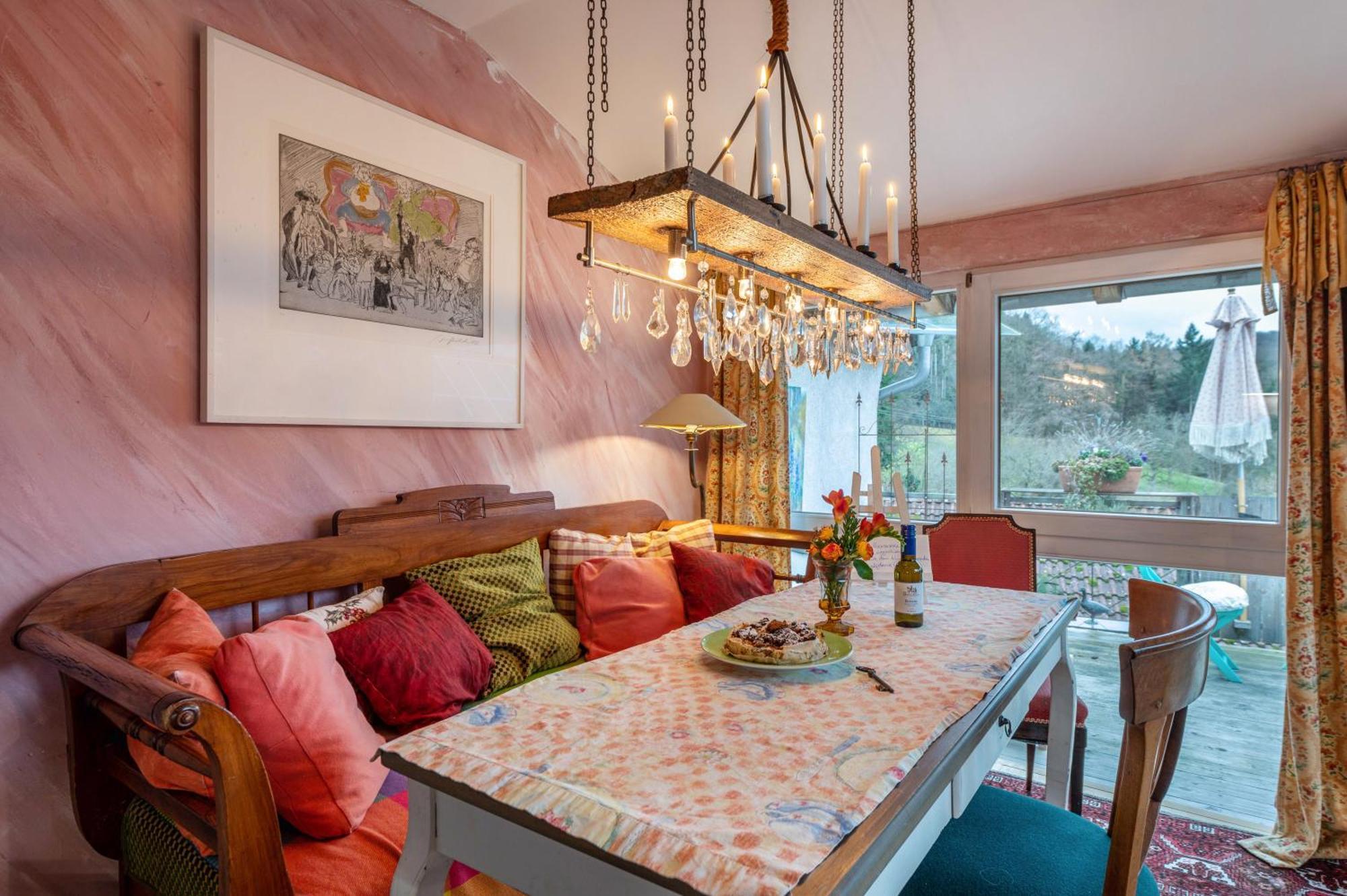 Haus Der Malerin Andrea Gawaz Lägenhet Mullheim  Exteriör bild