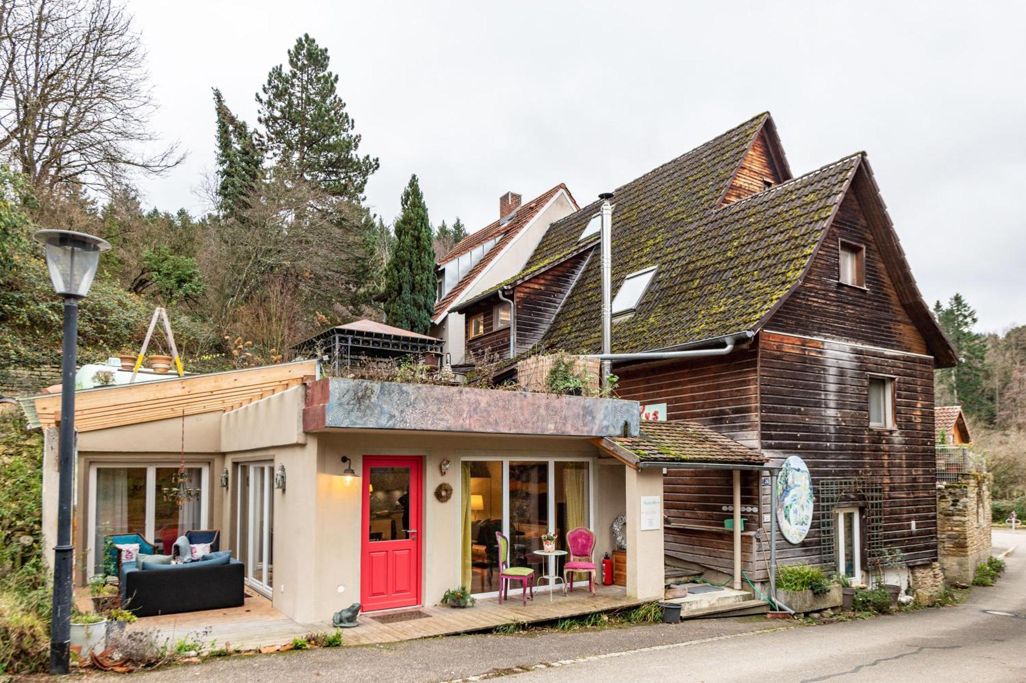 Haus Der Malerin Andrea Gawaz Lägenhet Mullheim  Exteriör bild
