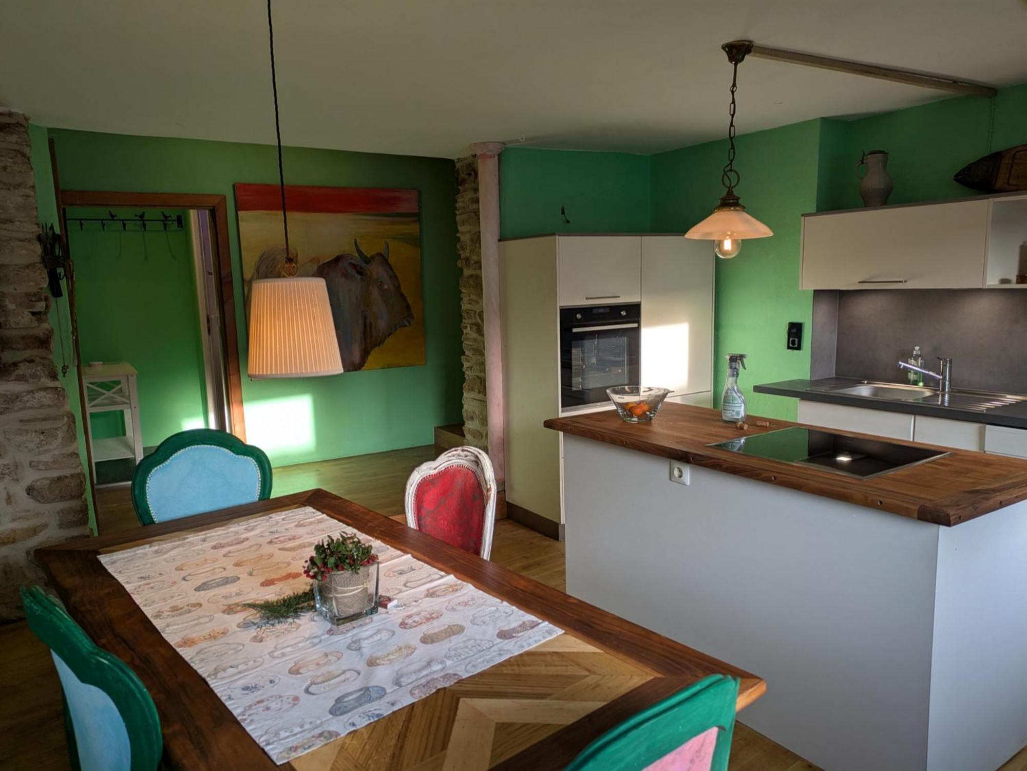 Haus Der Malerin Andrea Gawaz Lägenhet Mullheim  Exteriör bild