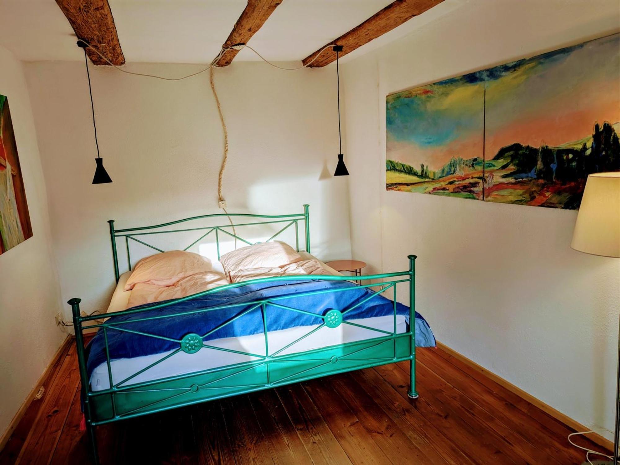 Haus Der Malerin Andrea Gawaz Lägenhet Mullheim  Exteriör bild